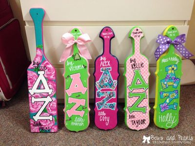 How to Decorate a Greek Sorority Paddle