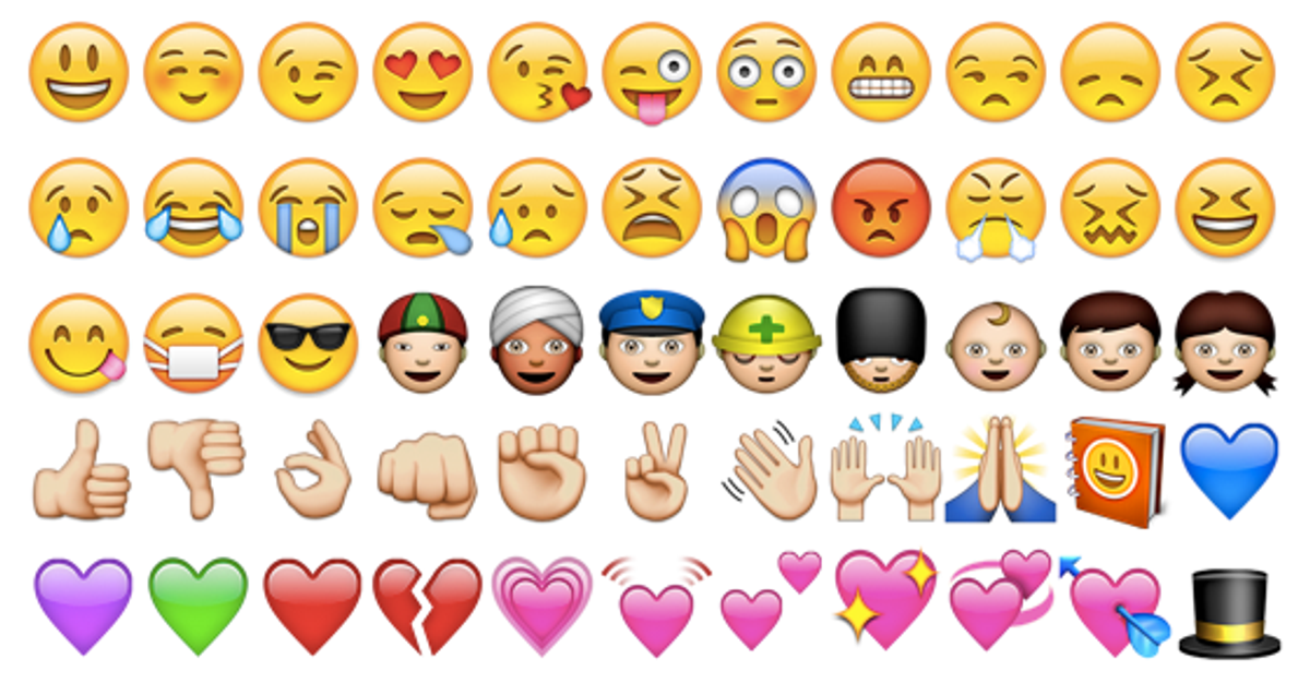 A List of Emojis You Never Thought You'd Want, But Desperately Need