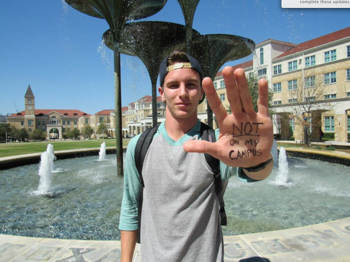 Not On My Campus: TCU Students Pledge to End Sexual Assault