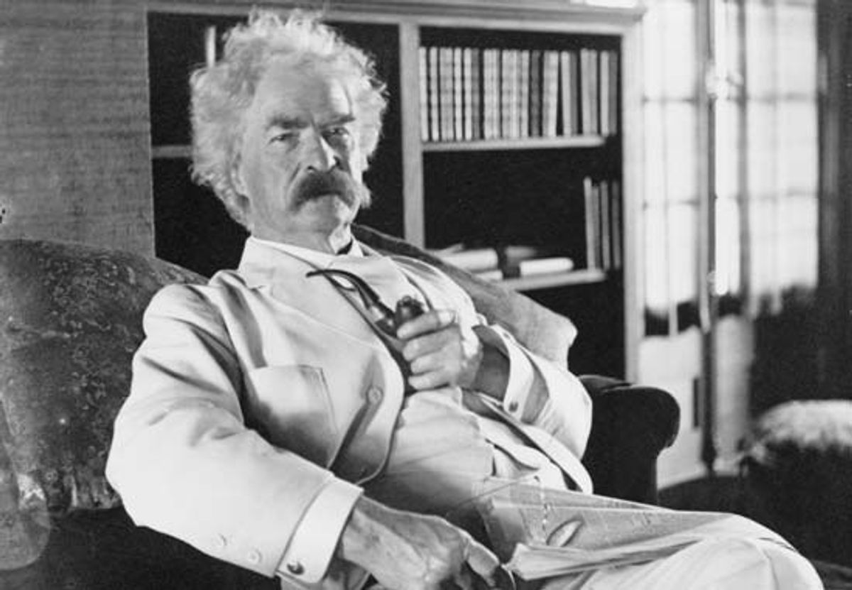 If Mark Twain was a Frat Star...
