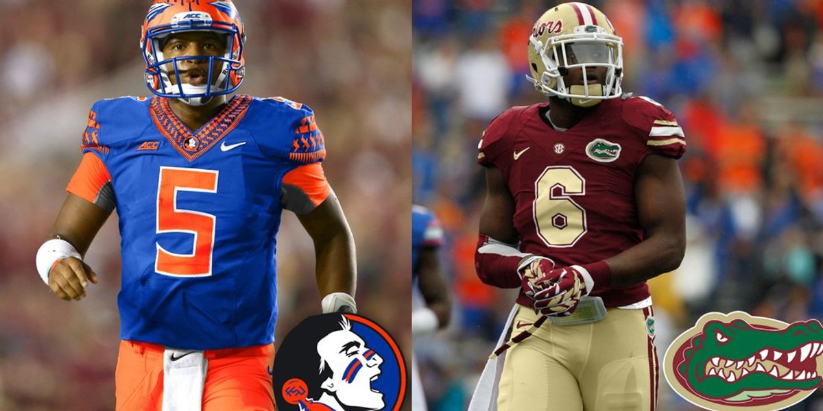 UF and FSU Change Colors and it's Traumatizing