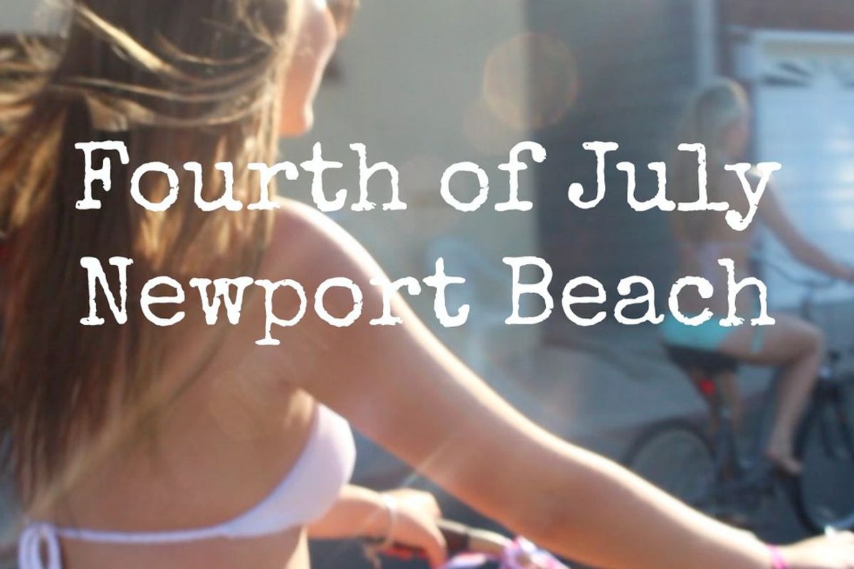 Fourth of July in Newport Beach California