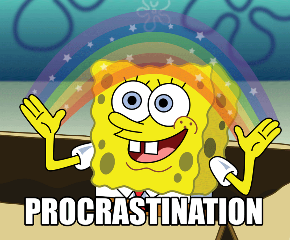 Confessions Of A Procrastinator