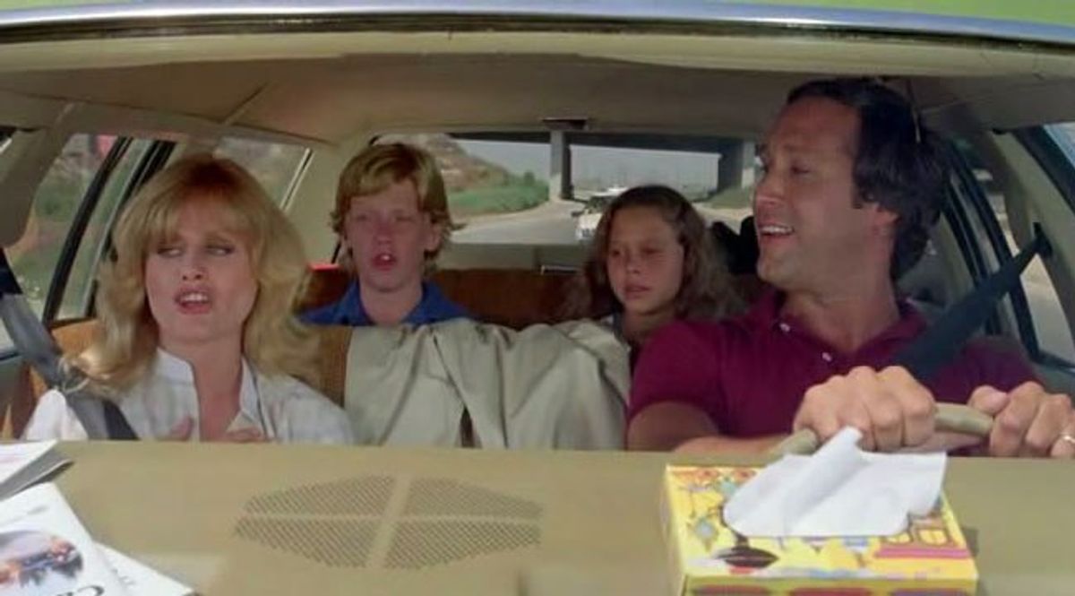 The Stages You Experience During A Family Road Trip