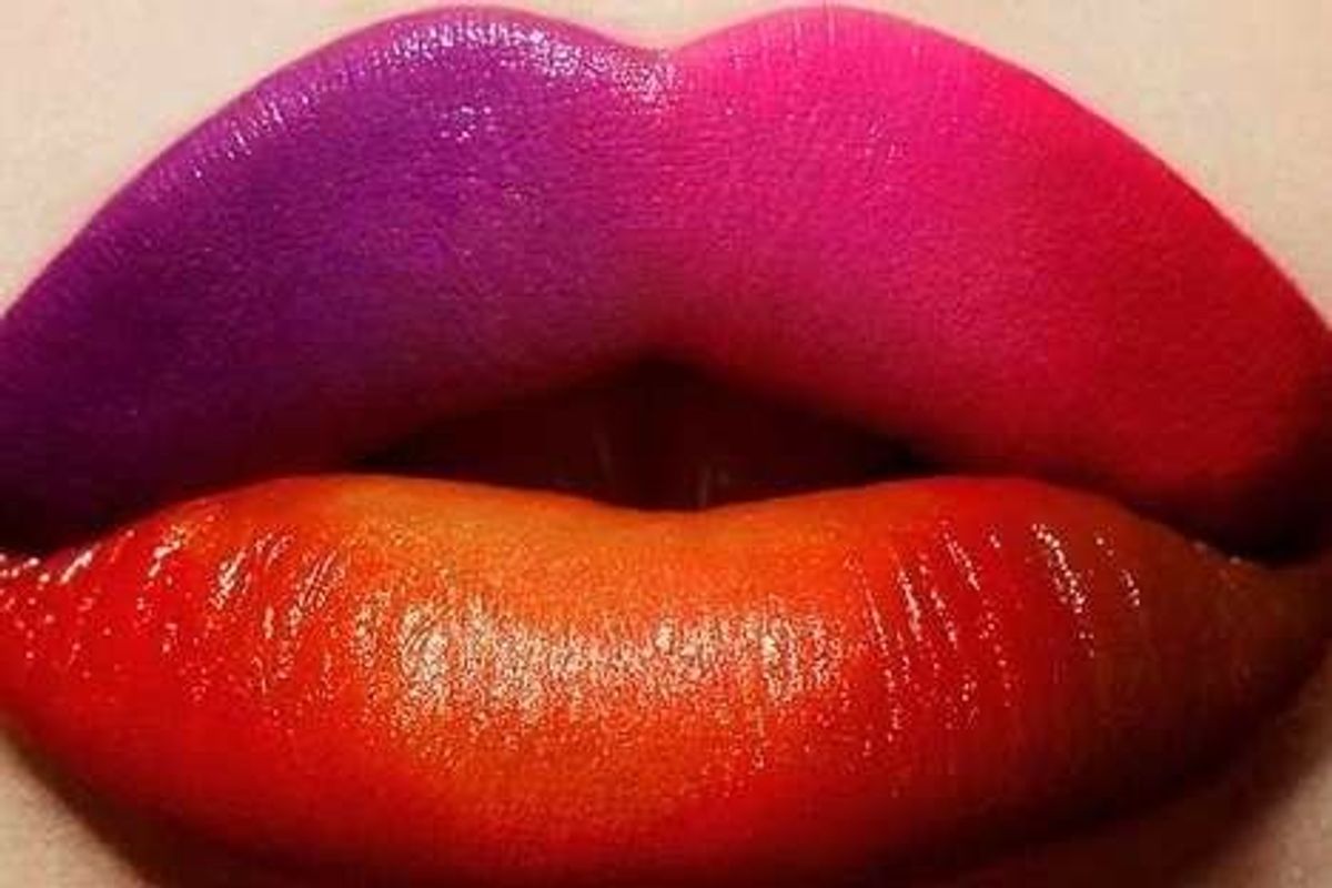 We Should All Start Wearing Crazy-Colored Lipstick