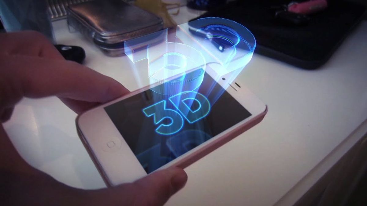 Transform Your Smartphone Into A DIY Hologram Projector