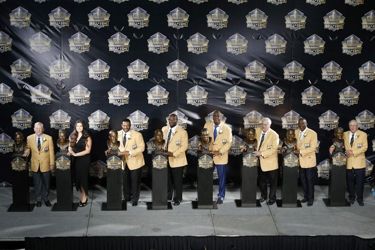 NFL's Class of 2015 Hall of Famers Take Their Place in History