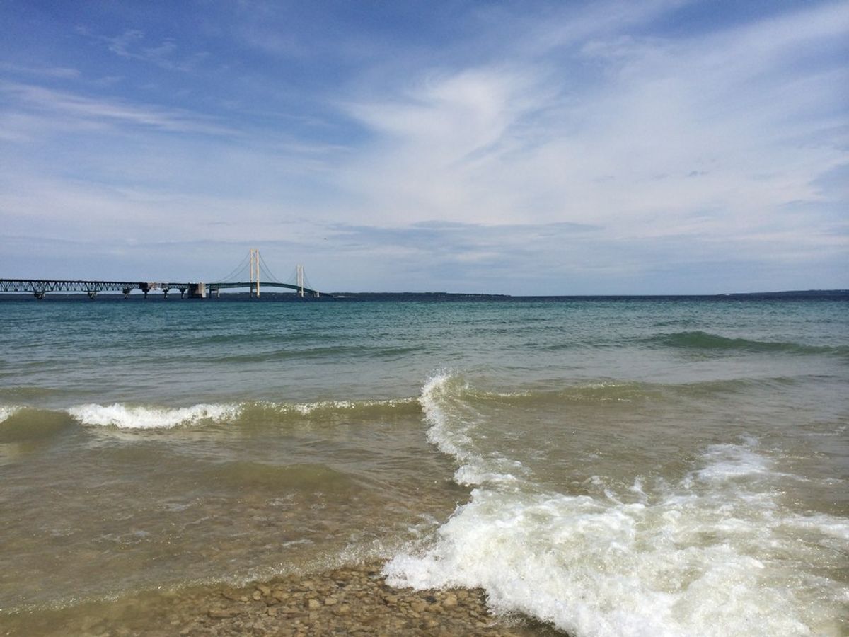 What's Really Under The Mackinac Bridge