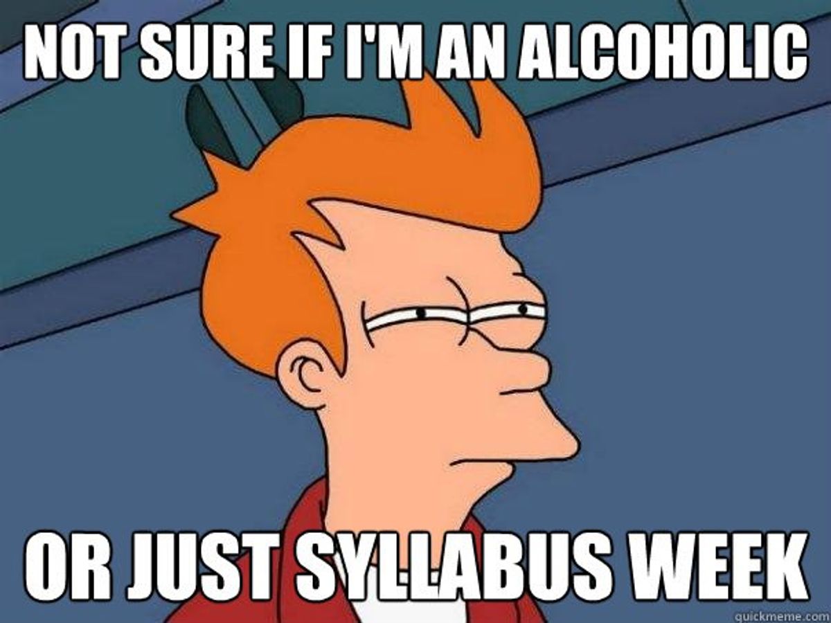 Syllabus Week 101: A Survivor's Guide