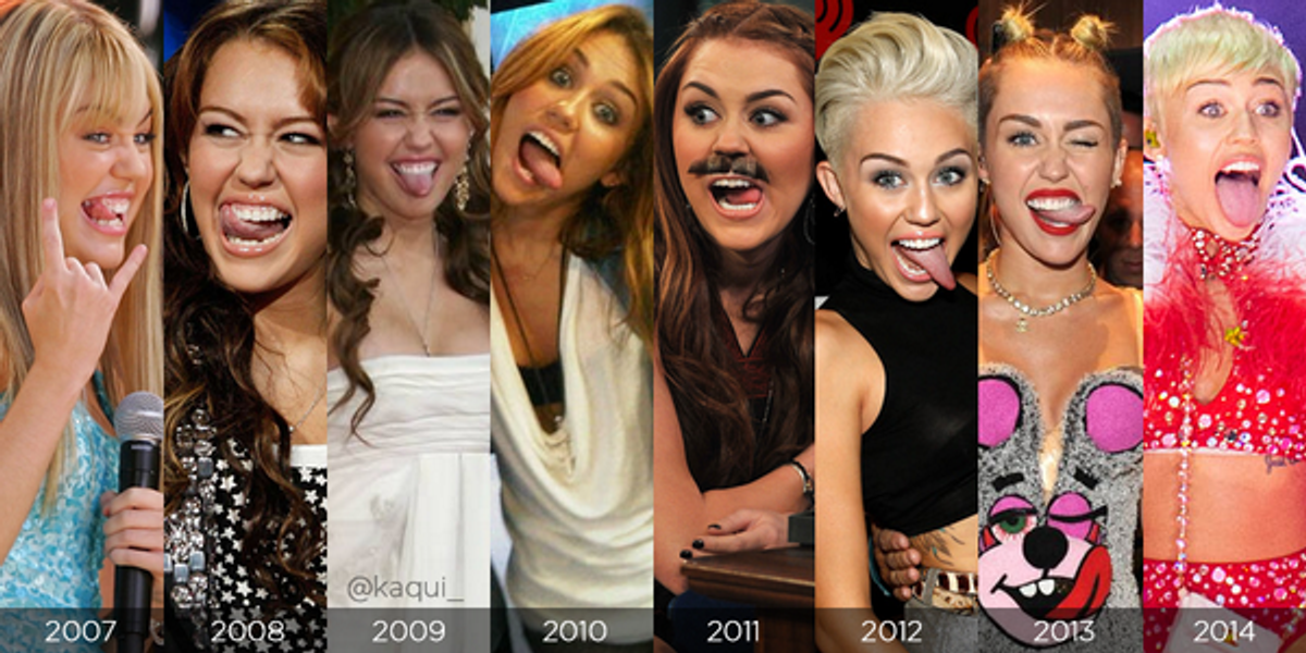 The Evolution of Miley Cyrus