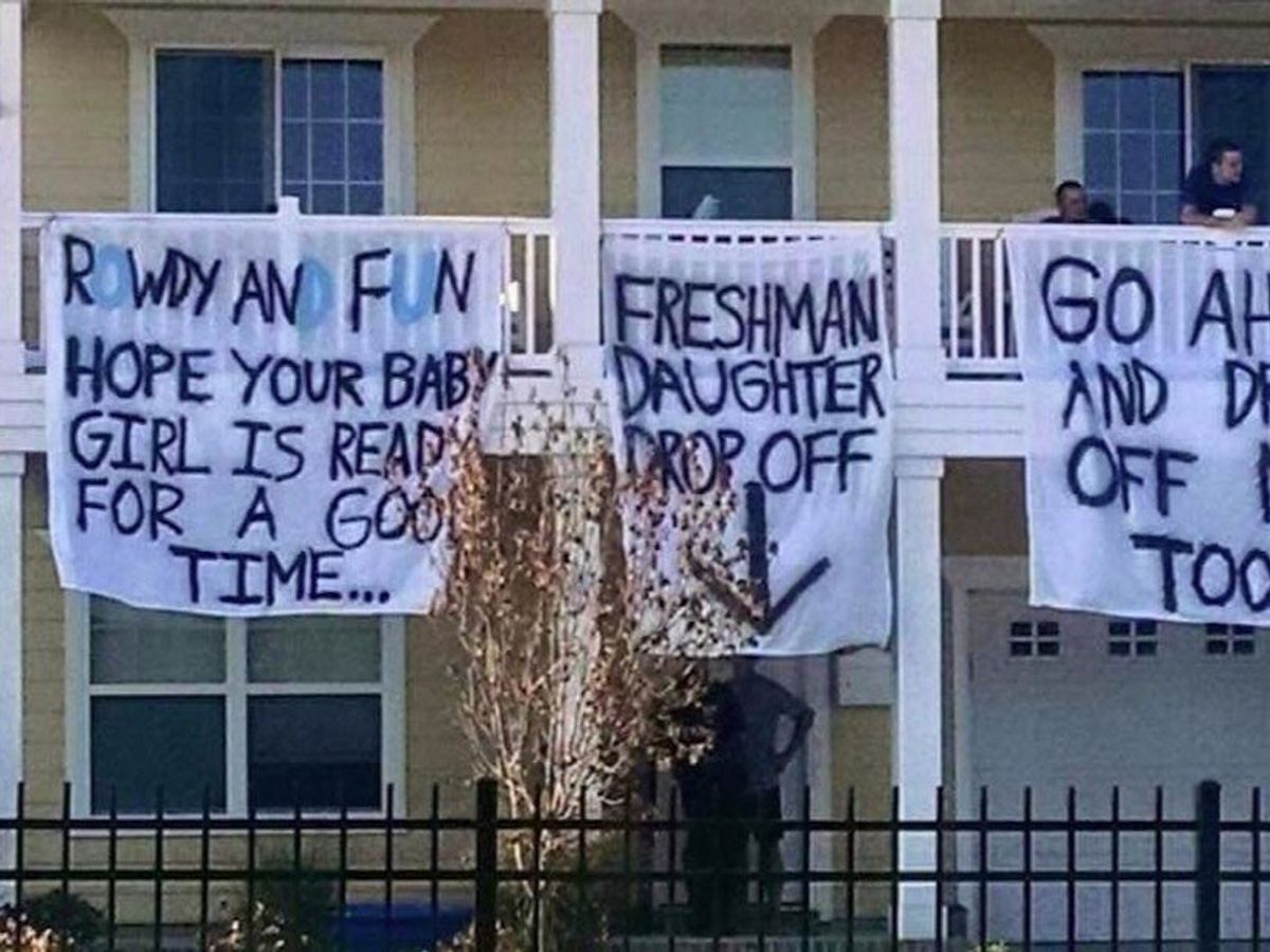 Suggestive Banners Land College Students In Trouble