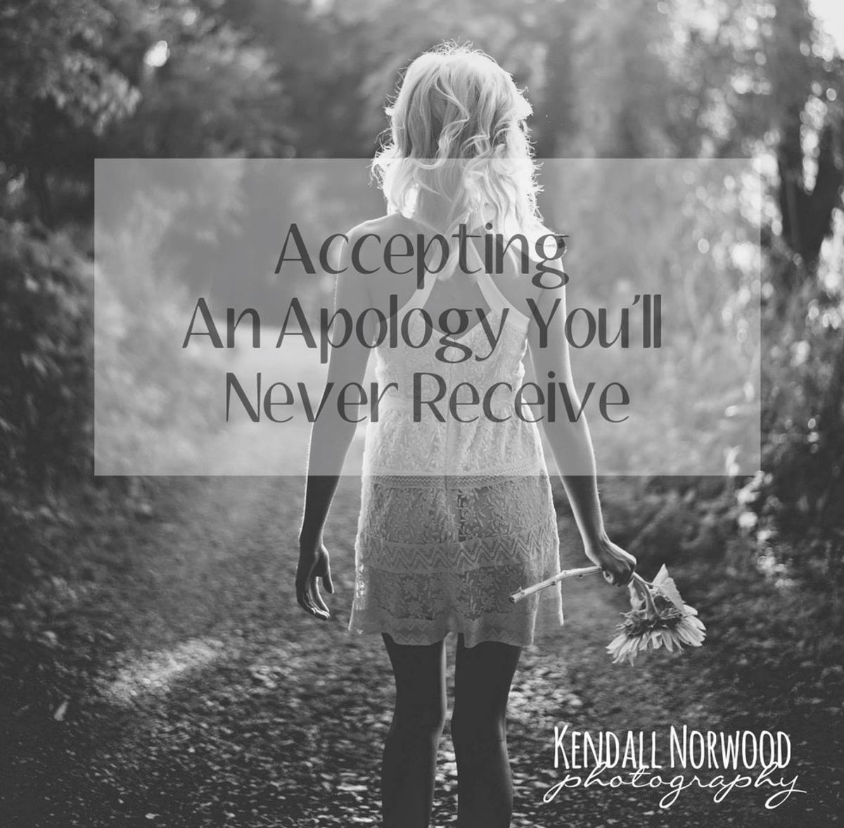 Accepting An Apology You'll Never Receive