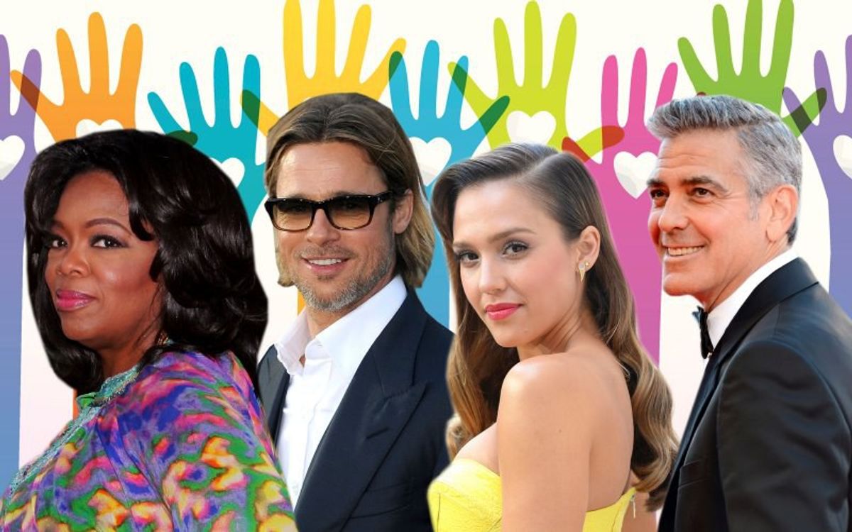 The Top 11 Most Philanthropic Celebrities