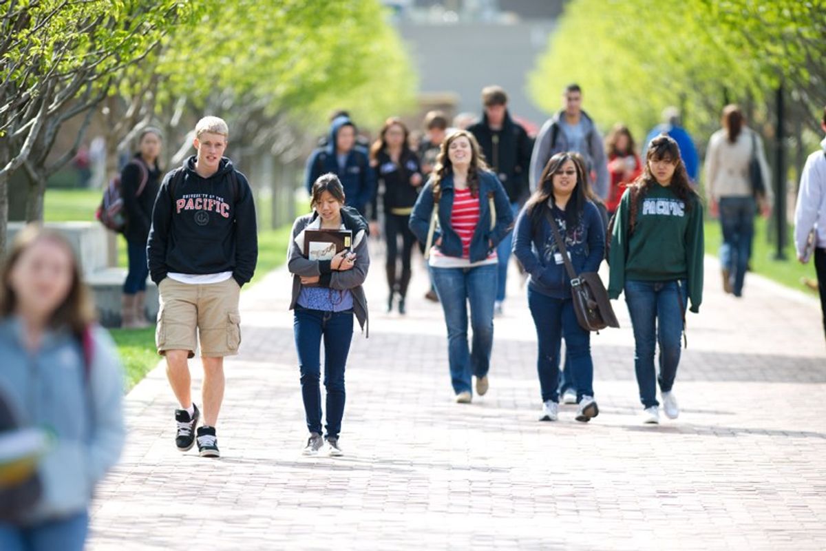 30 Thoughts While Walking To Class