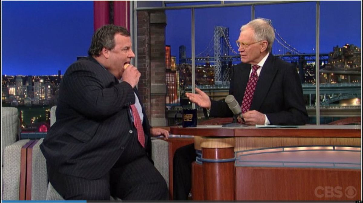 Chris Christie: It's Funny Because He's Fat