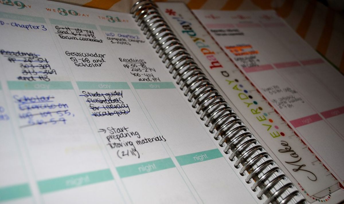 Why Every College Student Needs A Planner