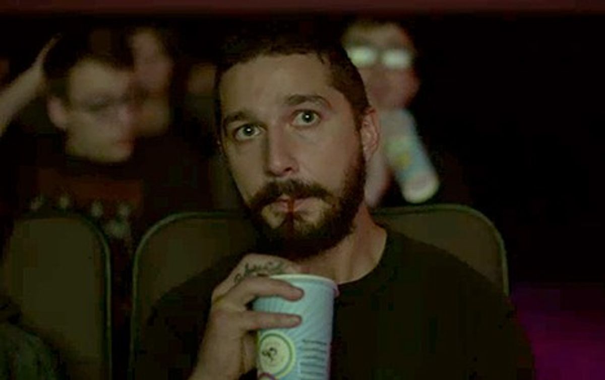 You In Every Class You've Ever Taken, As Told By Shia LaBeouf Watching His Own Movies