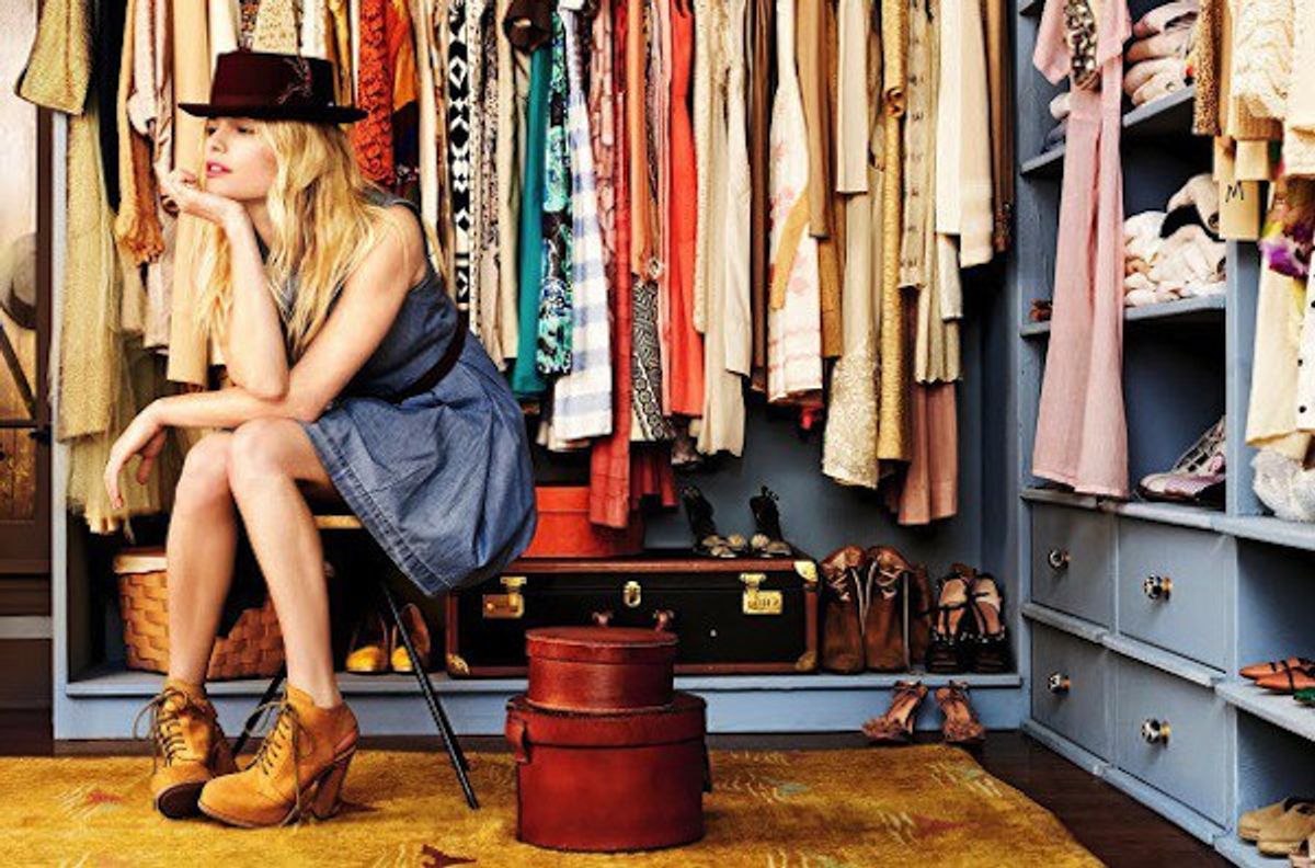 How To Style Your Mom's Old Closet