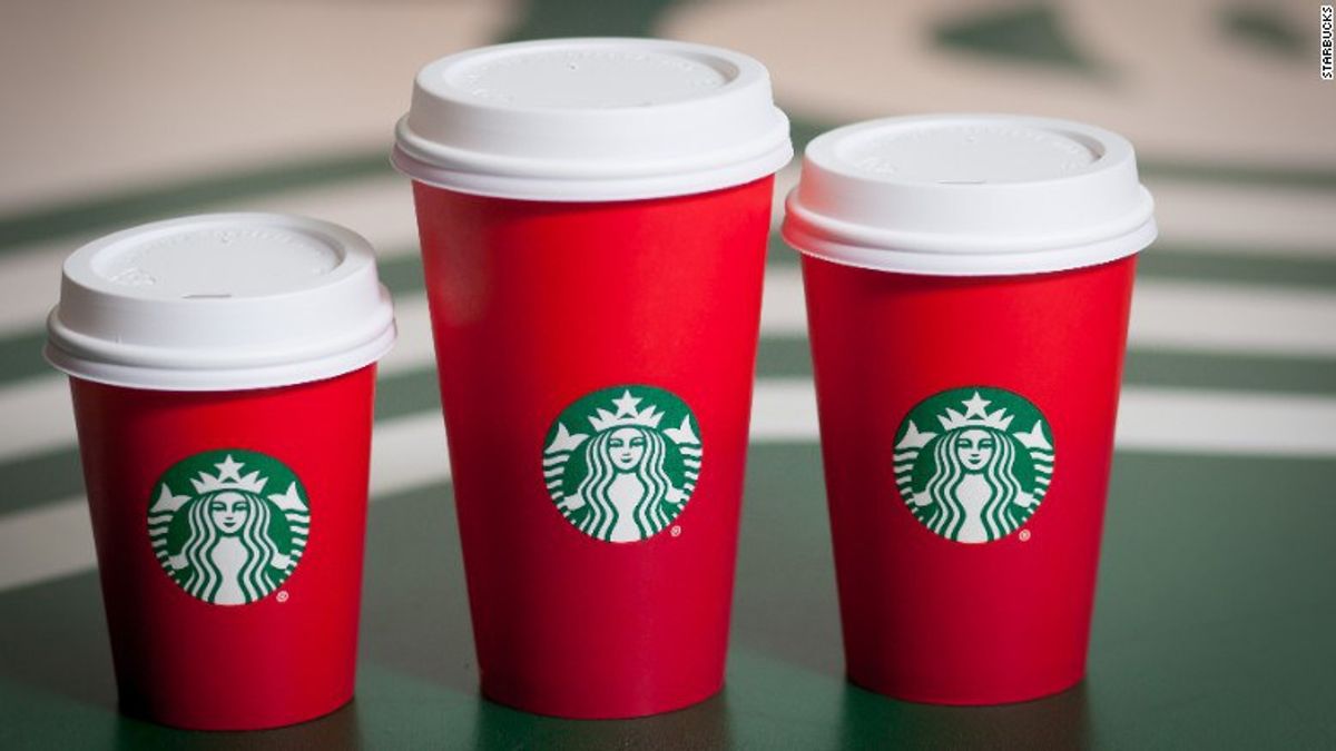 Starbucks New Red Cups Spark Controversy