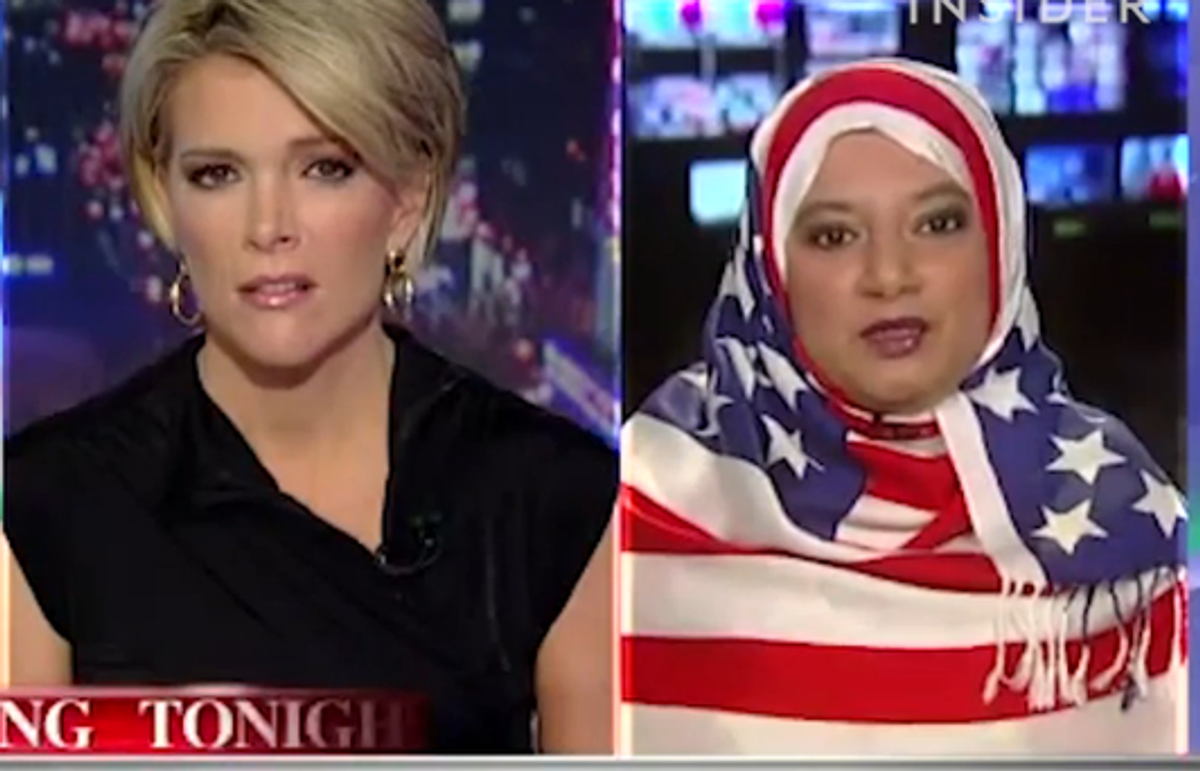 Muslim Woman Schools Fox News In US-Flag Hijab