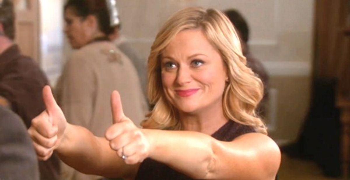 The End of the Semester as Told by Leslie Knope
