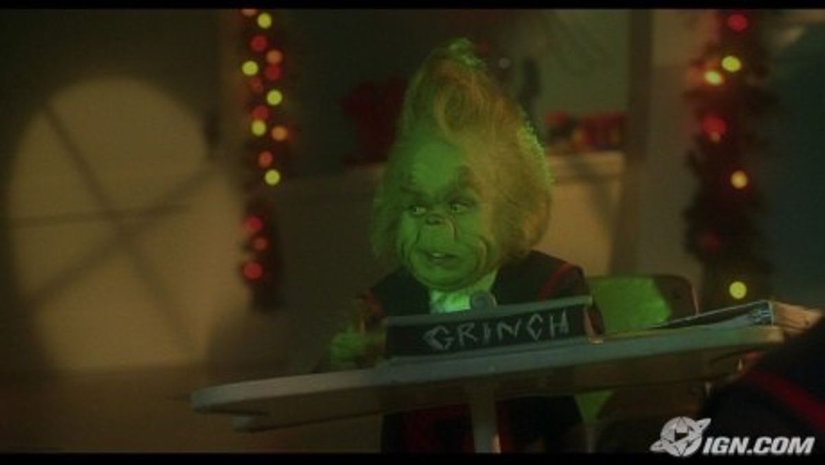 Finals Week As Told By The Grinch