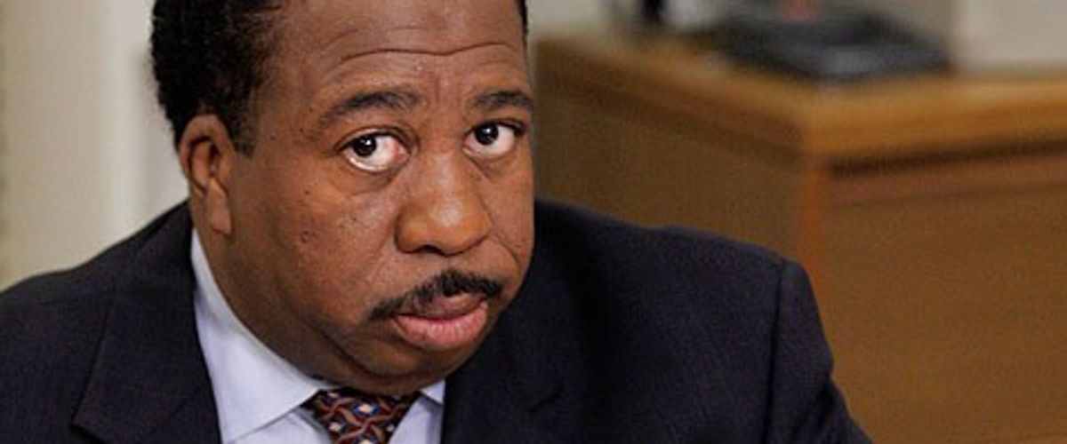 13 Times You Become Stanley Hudson In Your First Semester Of College