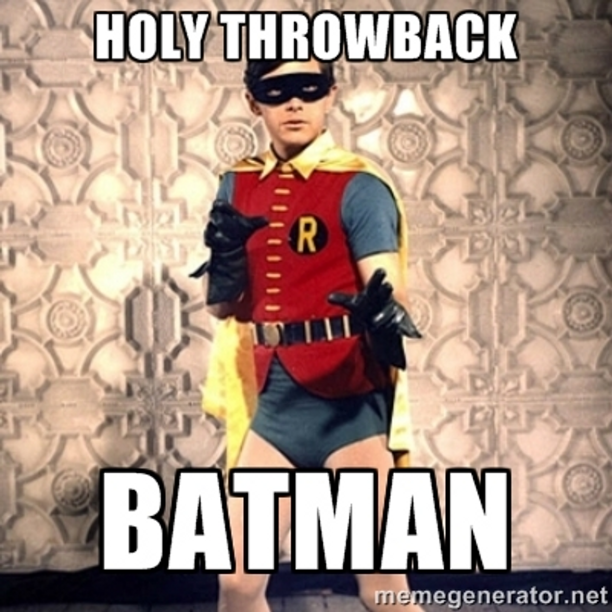 Holy Throwback, Batman!