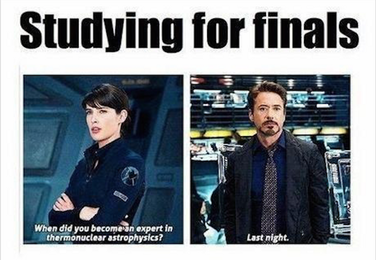 Finals Are Coming