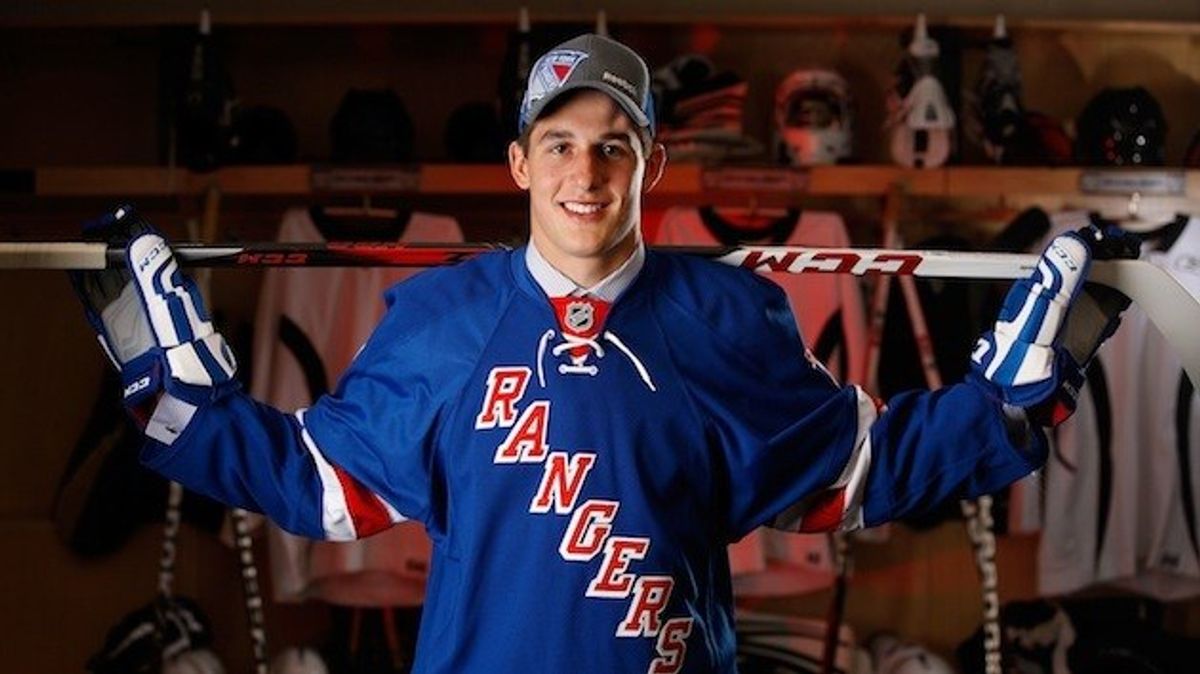 The New York Rangers Welcome Smokeshow Brady Skjei