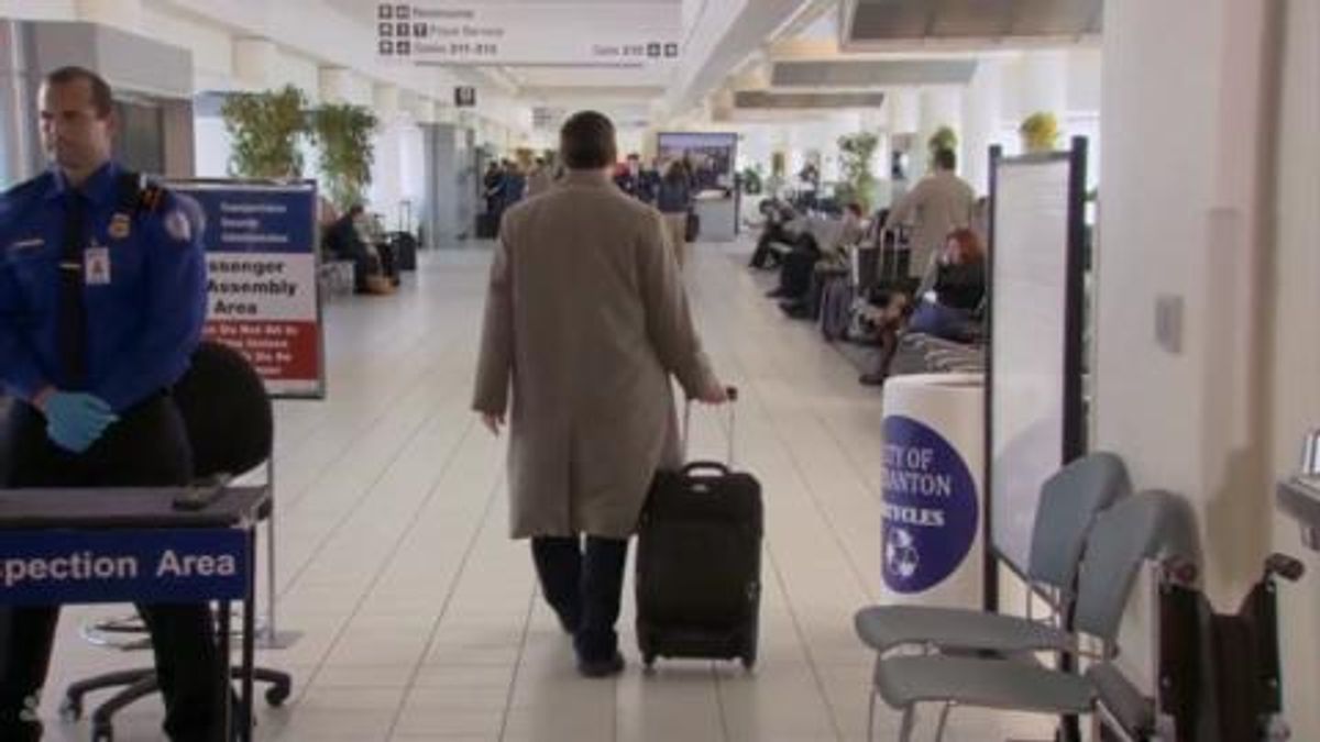 A Trip To The Airport As Told By The Office