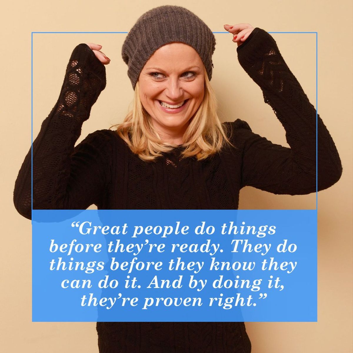 10 Inspirational Amy Poehler Quotes