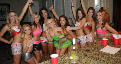 Drunk Girls Panty Party