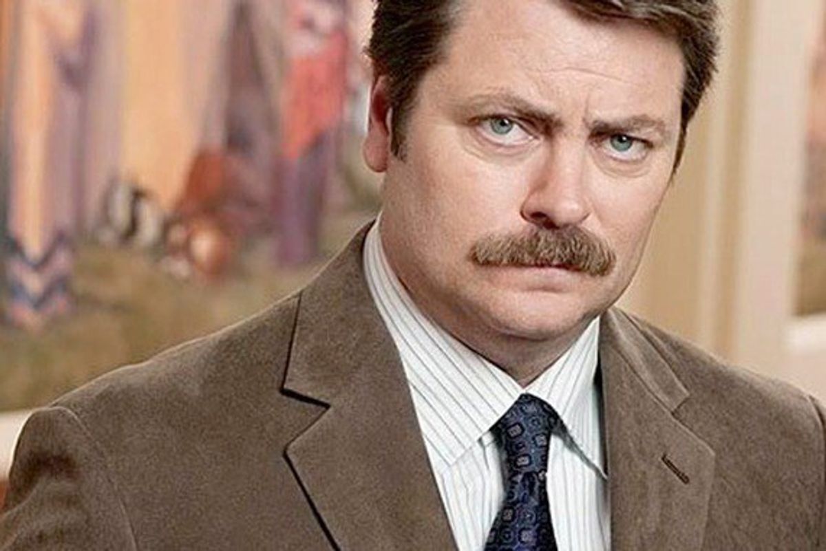 13 Reasons Why Ron Swanson Is My Spirit Animal