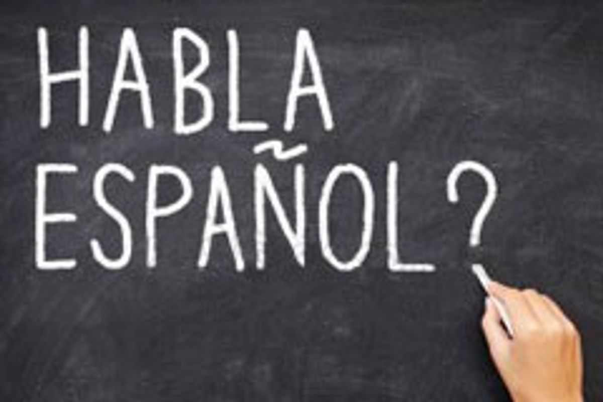 No Hablo Español!