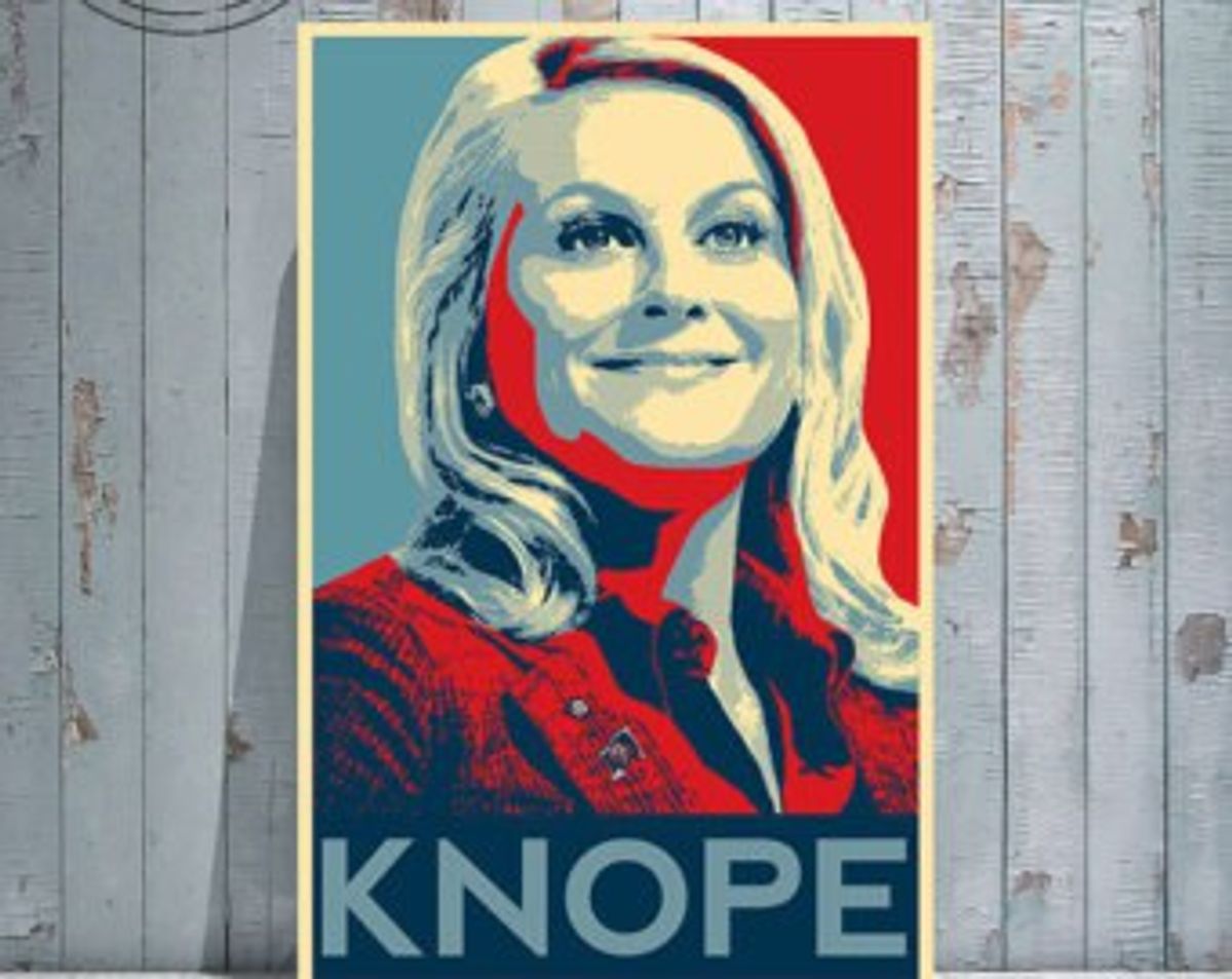 Vote Leslie Knope As The Next President Of The United States