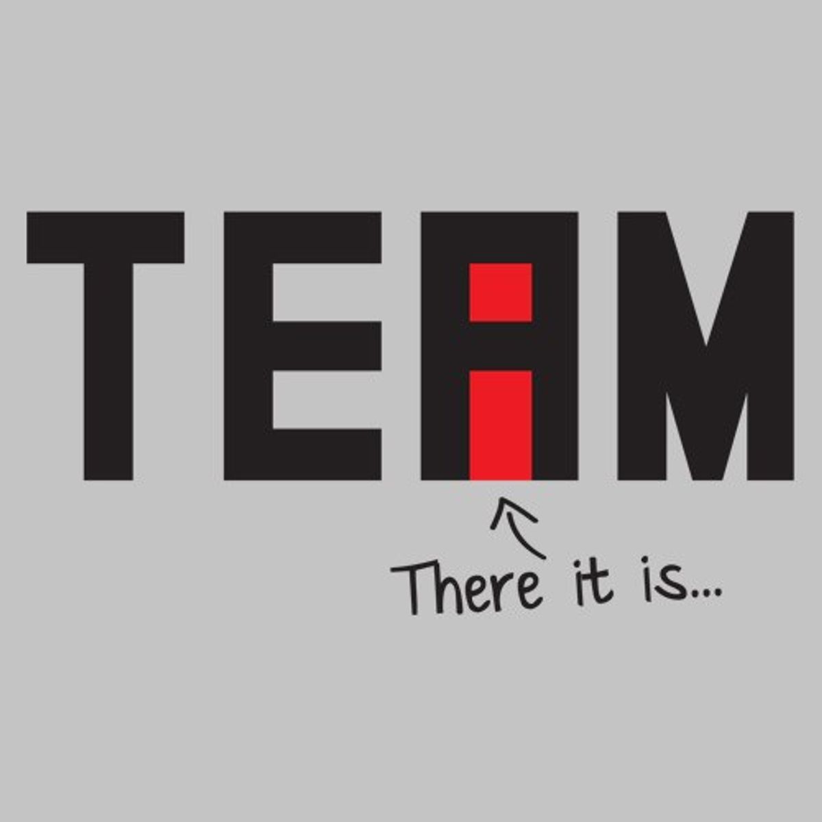 Putting The "I" In "Team"