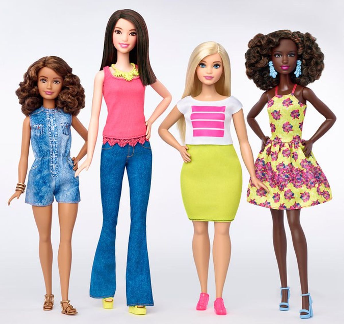 Barbie's New Shapes: Mattel Gives Barbie A More Relatable Look