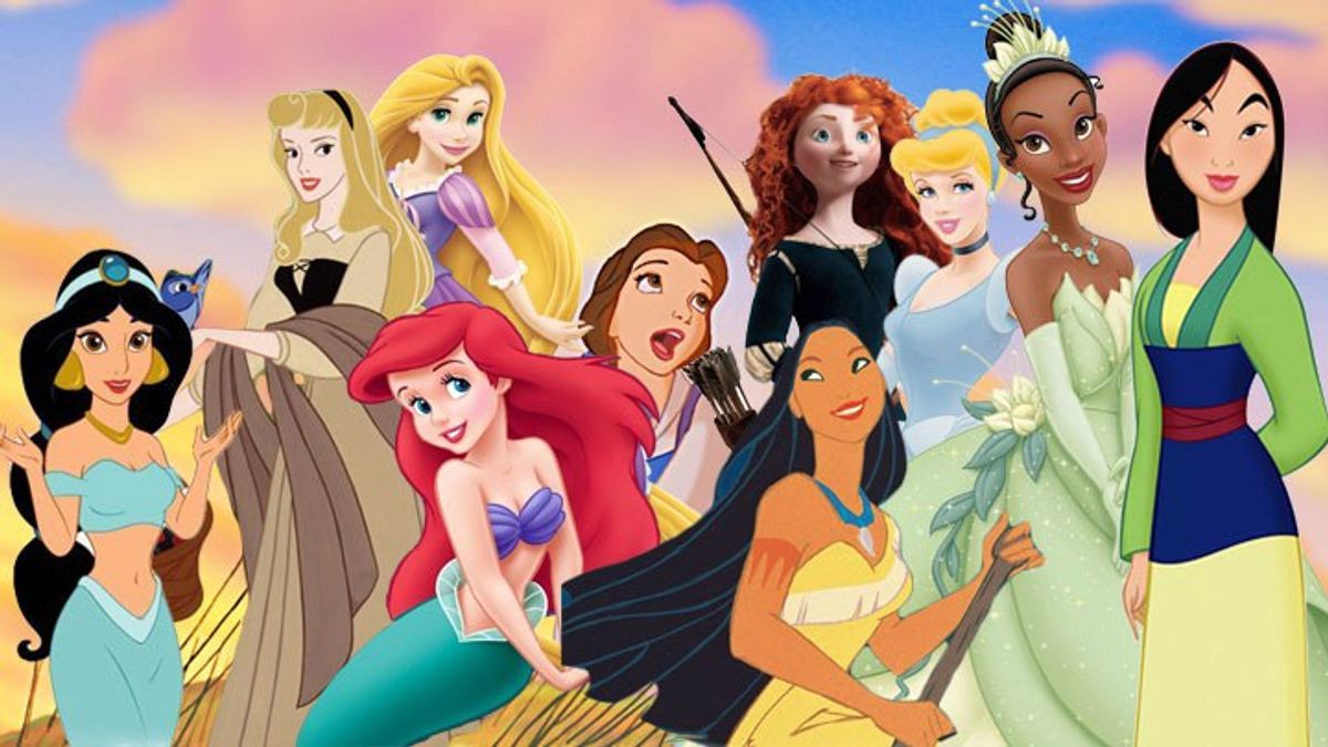 If Disney Princesses Were College Students