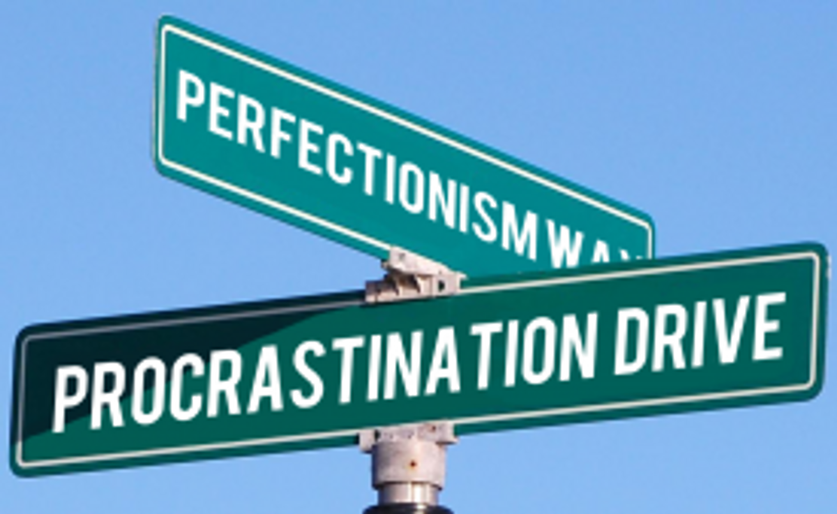 Confessions Of A Procrastinating Perfectionist