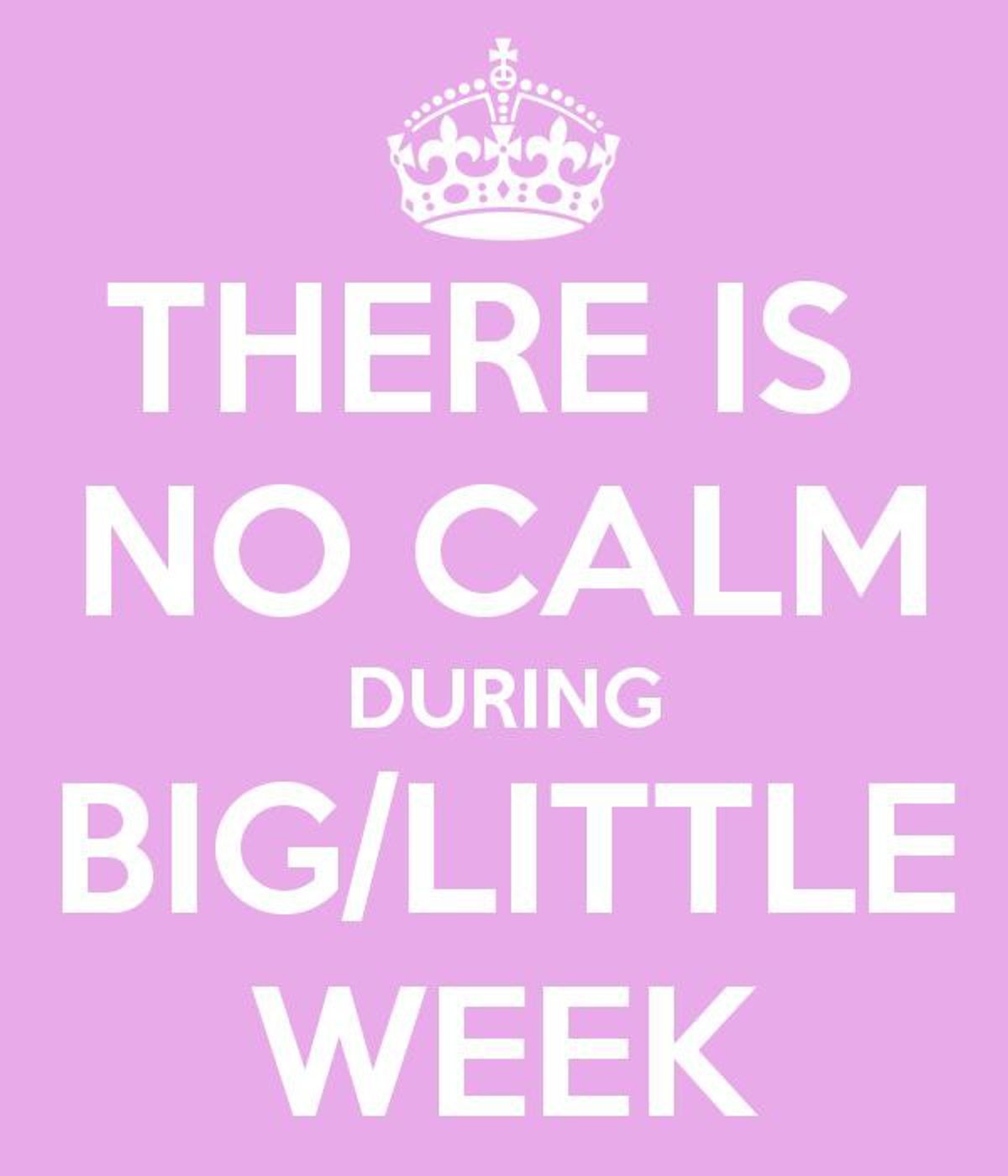 The 14 Stages Of Being A Big During Big/Little Week
