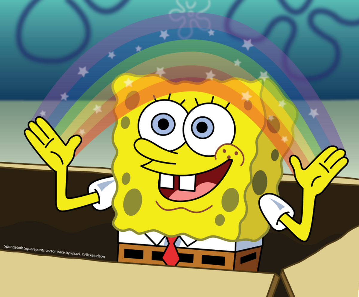 The 8 Stages Of Letting Go, As Told By Spongebob