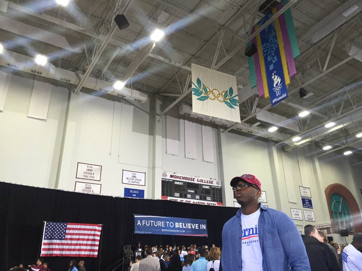 #FeelTheBern at Morehouse College