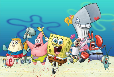 Nickelodeon SpongeBob SquarePants Characters Squidward Patrick Mr