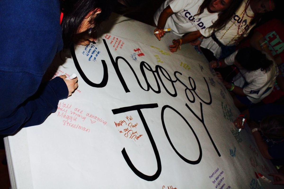 Why We Should All Choose Joy