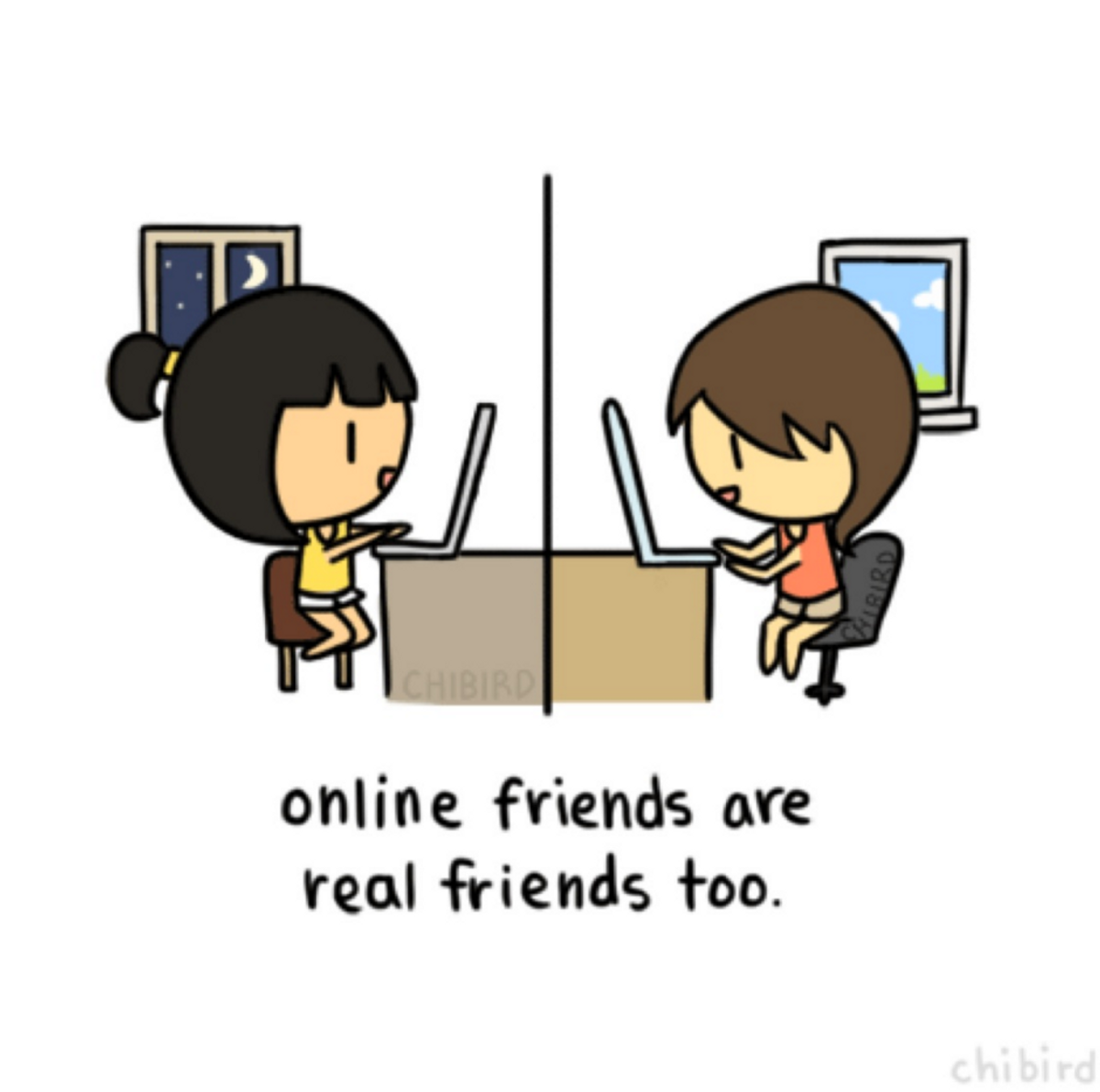 To My Friends I Met Online