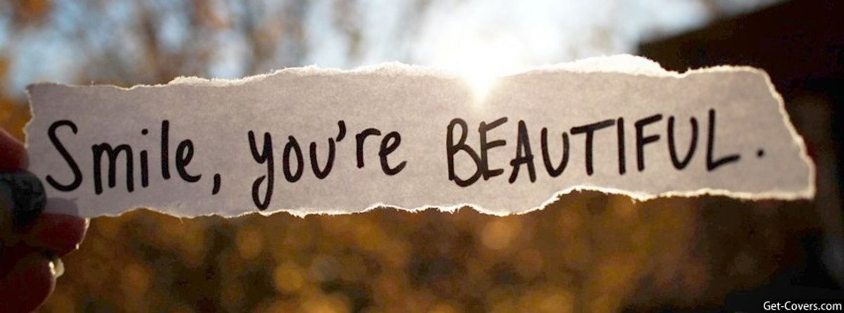 You are Beautiful the Way You Are.