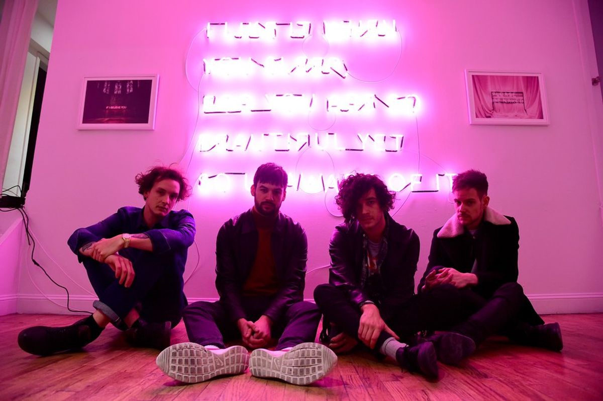 The 1975 Creates A Neon Dream With Their NYC Pop-Up