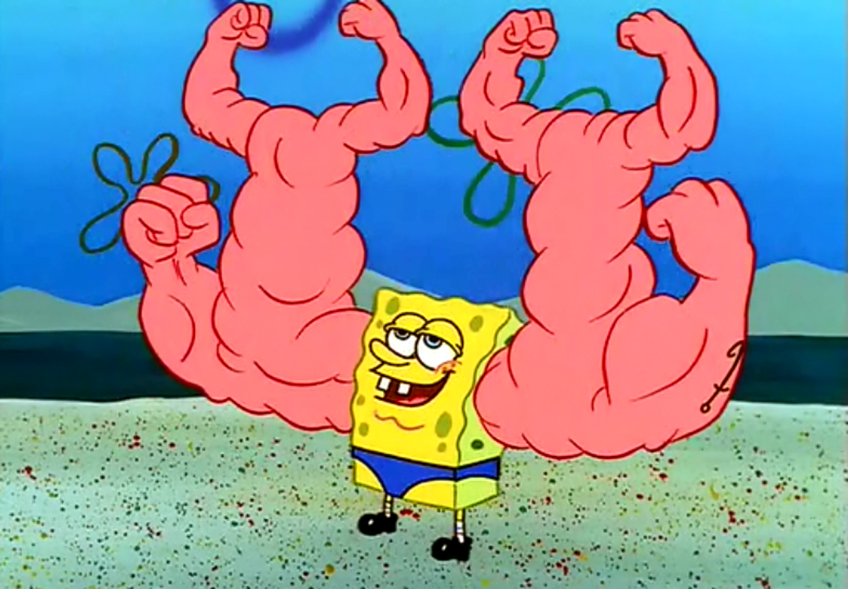 Acheiving Your Spring Break Beach Body As Told By Spongebob