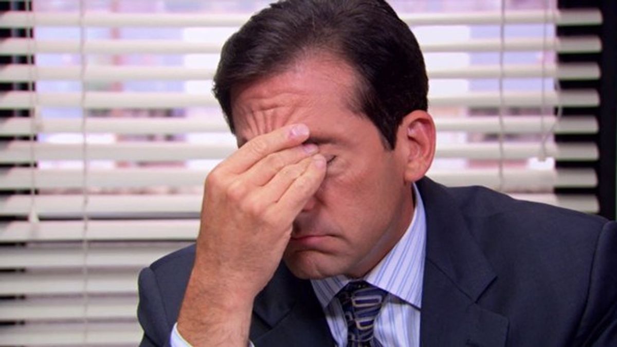 10 Stages Of Pulling An All-Nighter As Told By The Office